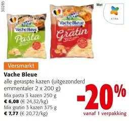 Colruyt Vache Bleue alle geraspte kazen aanbieding