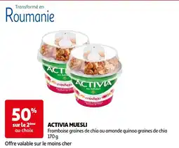 Auchan activia muesli aanbieding