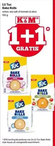 Spar Lu tuc bake rolls aanbieding