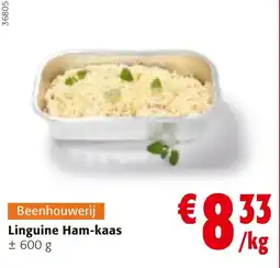 Colruyt Linguine Ham-kaas aanbieding