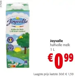 Colruyt Joyvalle halfvolle melk aanbieding