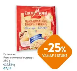 OKay Entremont Franse emmentaler geraspt aanbieding