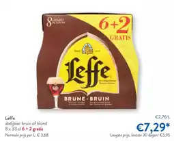 OKay Leffe abdijbier bruin of blond aanbieding