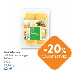 OKay boni selection ravioloni met asperges & ricotta aanbieding