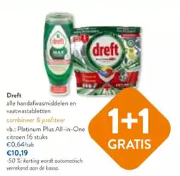 OKay Dreft alle handafwasmiddelen en vaatwastabletten aanbieding