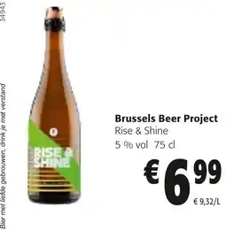 Colruyt Brussels Beer Project Rise & Shine aanbieding