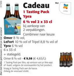 Colruyt Cadeau 1 Tasting Pack Ypra aanbieding