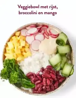 OKay Veggiebowl met rijst, broccolini en mango aanbieding