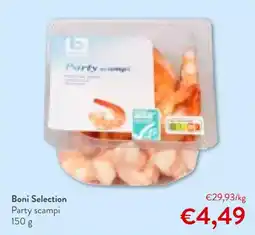 OKay Boni Selection Party scampi aanbieding