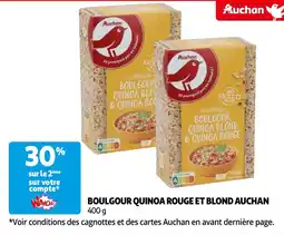 Auchan Boulgour quinoa rouge et blond auchan aanbieding