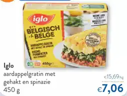 OKay Iglo aardappelgratin met gehakt en spinazie aanbieding