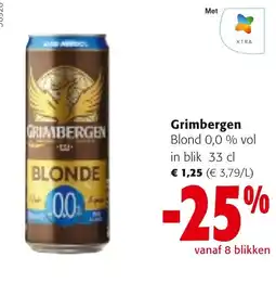 Colruyt Grimbergen blonde aanbieding