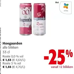 Colruyt Hoegaarden alle blikken aanbieding