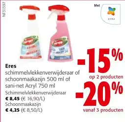 Colruyt Eres schimmelvlekkenverwijderaar of schoonmaakazijn aanbieding