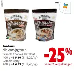 Colruyt Jordans alle ontbijtgranen aanbieding