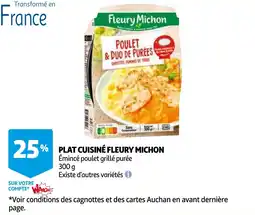 Auchan plat cuisiné fleury michon aanbieding
