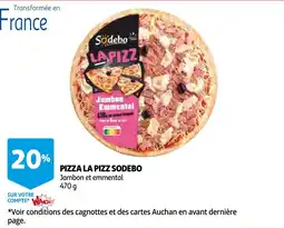 Auchan Pizza la pizz sodebo aanbieding
