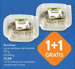 OKay Boncheese verse roomkaas met bieslook aanbieding