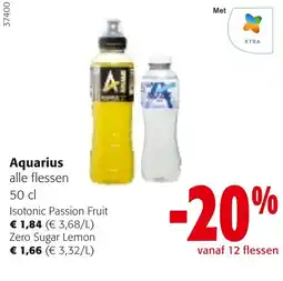 Colruyt Aquarius aanbieding