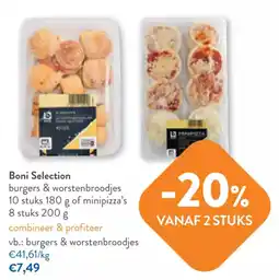 OKay boni selection burgers & worstenbroodjes aanbieding