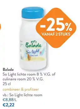 OKay Balade So Light lichte room aanbieding