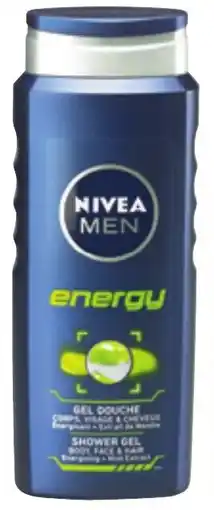 Colruyt Nivea men energy body face & hair aanbieding