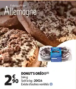 Auchan Donut's Oreo aanbieding