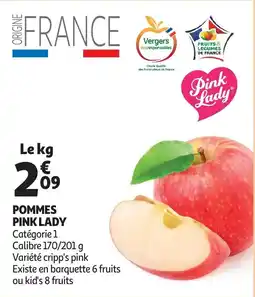 Auchan Pommes pink lady aanbieding