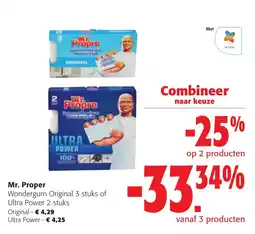 Colruyt Mr. Proper Wondergum aanbieding