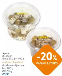 OKay Tapero alle olijven aanbieding