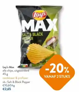 OKay Lay's Max alle chips aanbieding