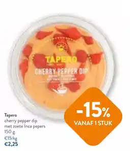 OKay Tapero cherry pepper dip aanbieding