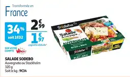Auchan salade sodebo aanbieding