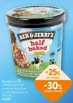 OKay Ben & Jerry's half baked aanbieding