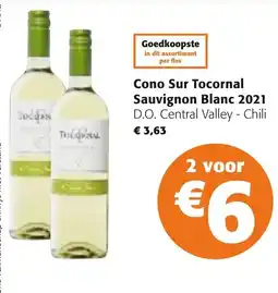 Colruyt Cono Sur Tocornal Sauvignon Blanc 2021 aanbieding