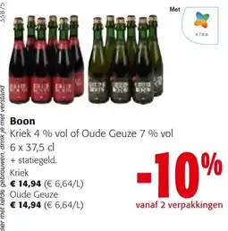 Colruyt Boon Kriek of Oude Geuze aanbieding