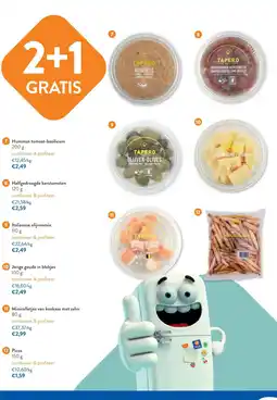 OKay Hummus tomaat-basilicum aanbieding