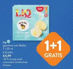 OKay Liq ijspralines met Malibu aanbieding