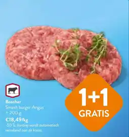 OKay Boecher Smash burger Angus aanbieding