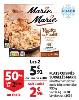 Auchan Risotto champignon aanbieding