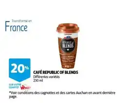 Auchan café republic of blends aanbieding