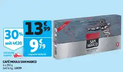 Auchan café moulu san marco aanbieding