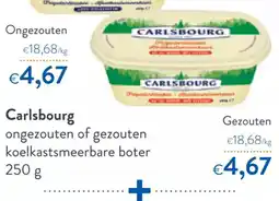 OKay Carlsbourg ongezouten of gezouten koelkastsmeerbare boter aanbieding
