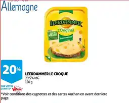 Auchan leerdammer le croque aanbieding
