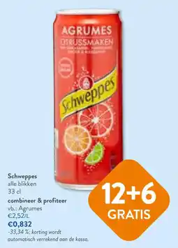 OKay Schweppes Agrumes aanbieding