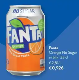 OKay Fanta orange no sugar aanbieding