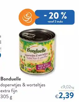 OKay Bonduelle doperwtjes & worteltjes extra fijn aanbieding