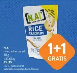 OKay N.A! rice cracker sea salt aanbieding