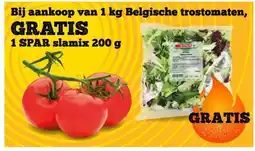 Spar Belgische trostomaten aanbieding
