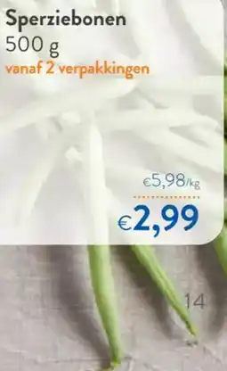 OKay Sperziebonen aanbieding